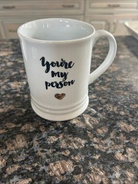 FRINGE STUDIO CERAMIC MUG YOU'RE MY PERSON W HILD HEART 13 OZ
